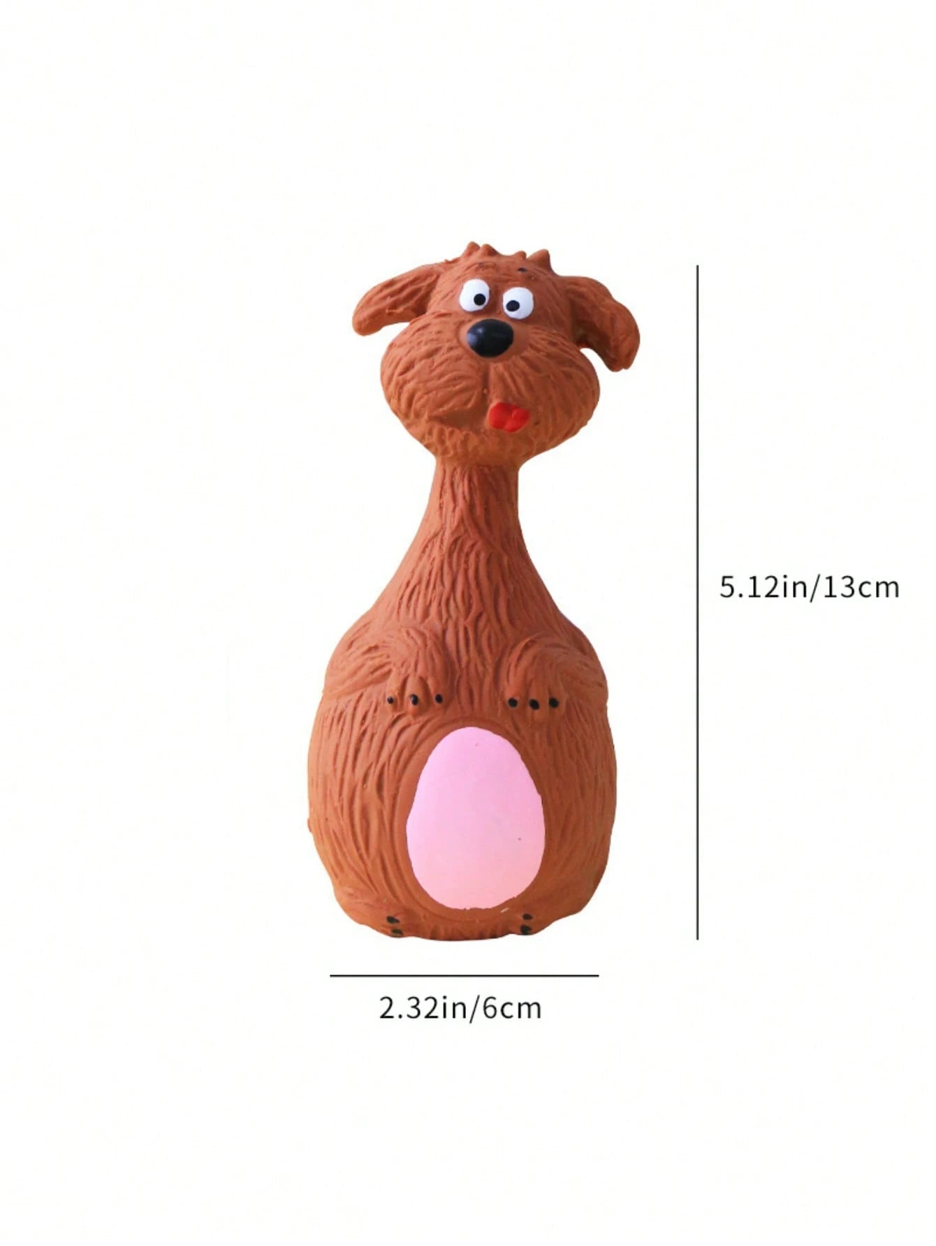 Bite-Resistant Squeaky Latex Dog Toy | Cartoon Chew Toy for Dogs