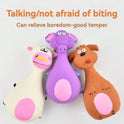Bite-Resistant Squeaky Latex Dog Toy | Cartoon Chew Toy for Dogs