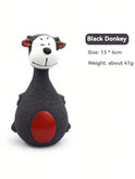 Bite-Resistant Squeaky Latex Dog Toy | Cartoon Chew Toy for Dogs