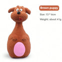 Bite-Resistant Squeaky Latex Dog Toy | Cartoon Chew Toy for Dogs