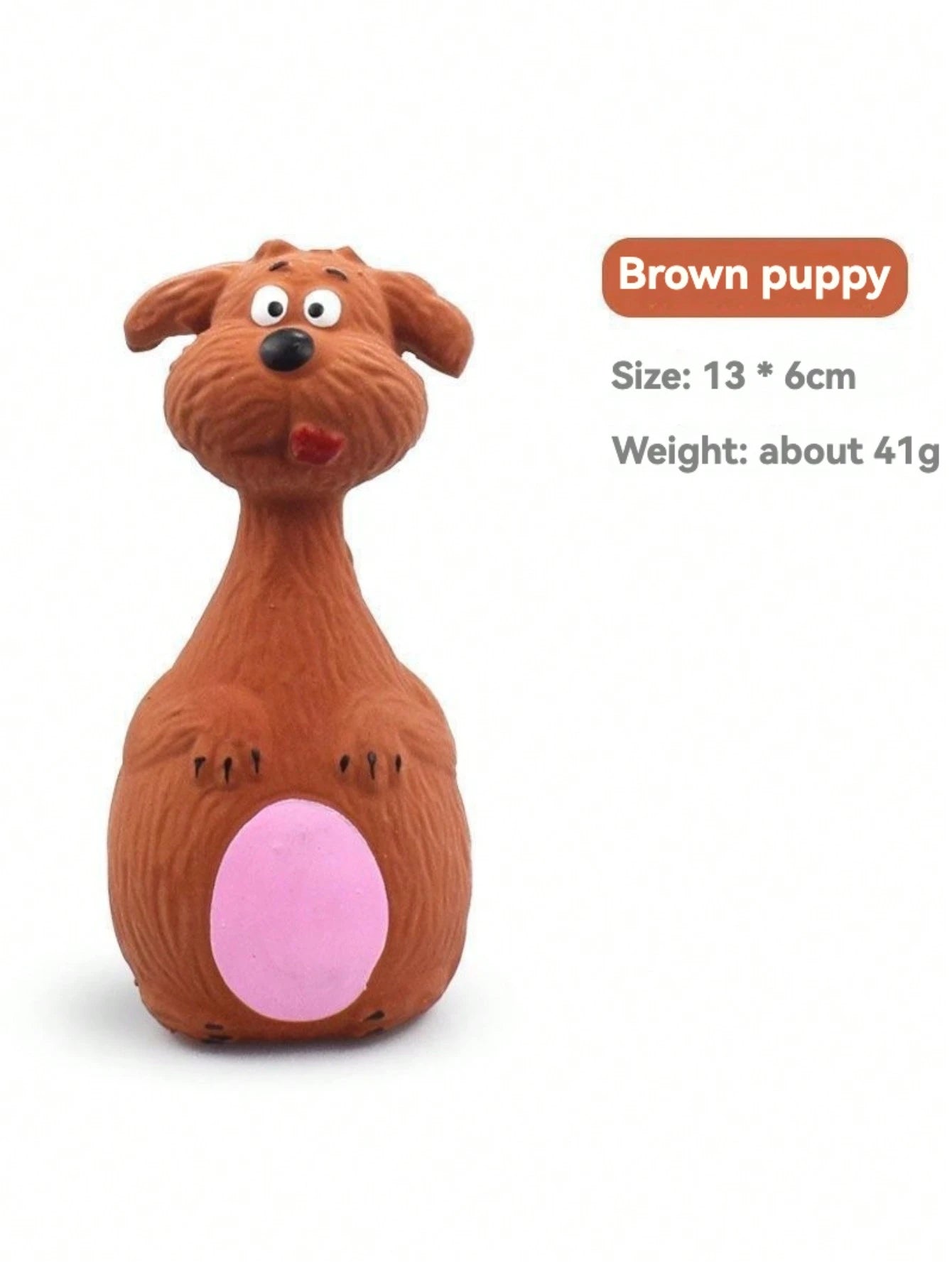 Bite-Resistant Squeaky Latex Dog Toy | Cartoon Chew Toy for Dogs