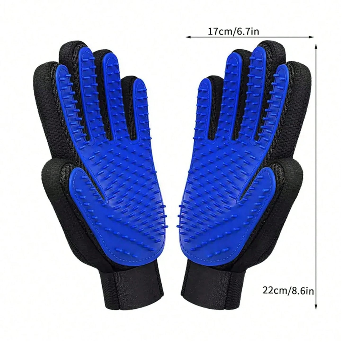 Pet Grooming Gloves – Multi‑Function Bathing & Massage Tool for Dogs & Cats