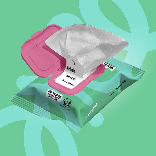 Ultra Compact Young Face Wipes – Oil Control (30 pieces per pack)