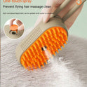 USB Rechargeable Pet Steam Massage Brush for Dogs & Cats