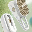 USB Rechargeable Pet Steam Massage Brush for Dogs & Cats