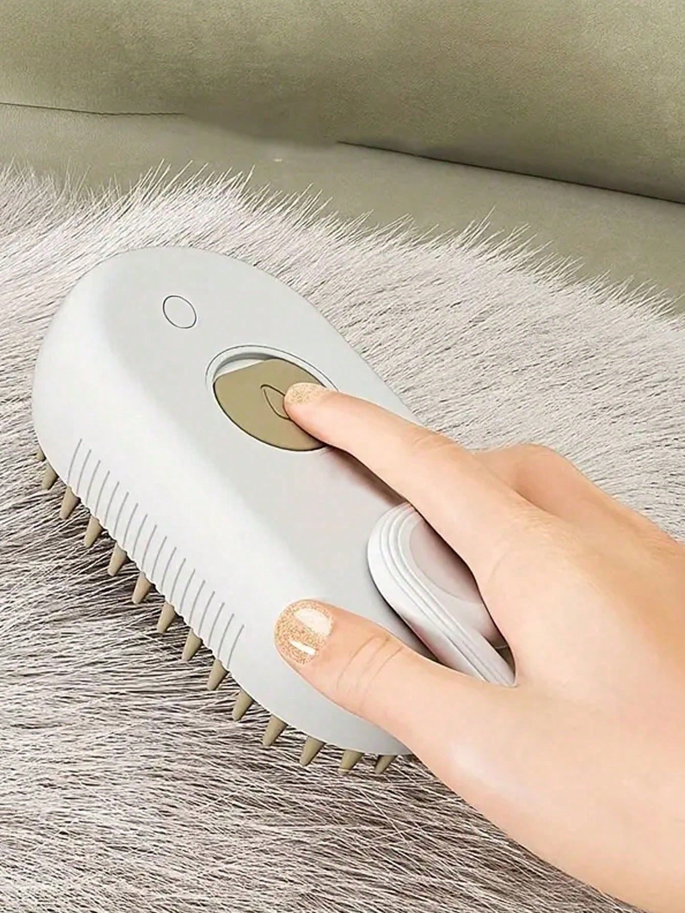 USB Rechargeable Pet Steam Massage Brush for Dogs & Cats