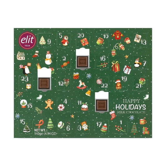 ELIT Advent Calendar Happy Holidays Green