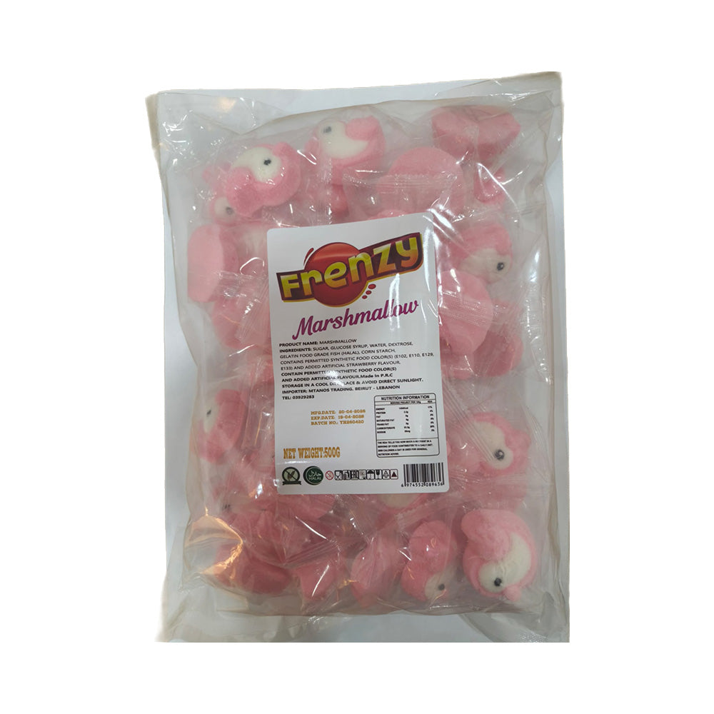 FRENZY 3D Marshmallow in different Shapes (500g)