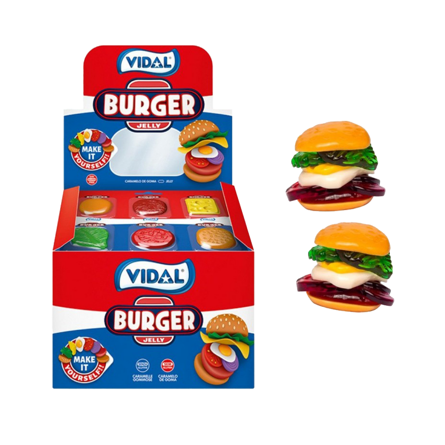 VIDAL Burger Make it Yourself