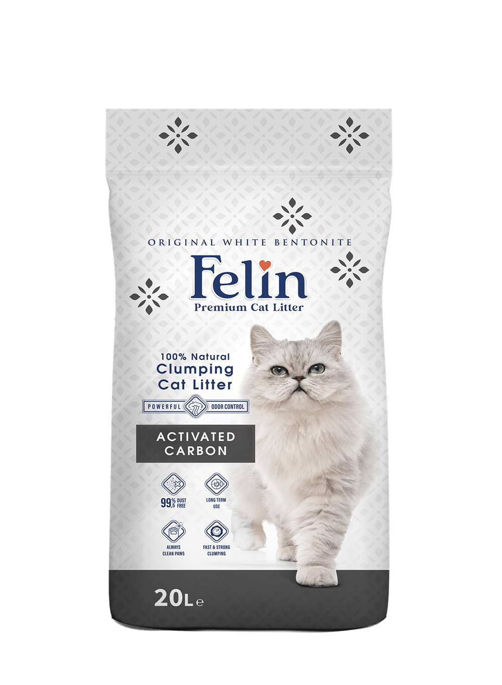 FELIN Premium Cat Litter 100% Natural