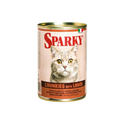 SPARKY Cat wet food Chunks for all adult breeds (415g)