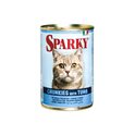SPARKY Cat wet food Chunks for all adult breeds (415g)