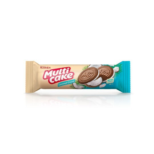 ROSHEN Multi Cake sugar cookies with Cream filling (180g)