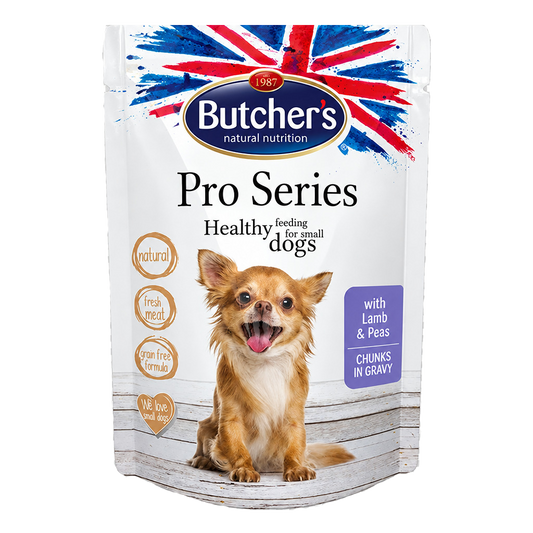 Butcher’s Pro Series Chunks in Gravy Pouches - 100g