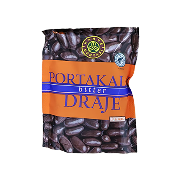 Kahva Dunyasi Portakalli Bitter Draje 60grs*12pcs