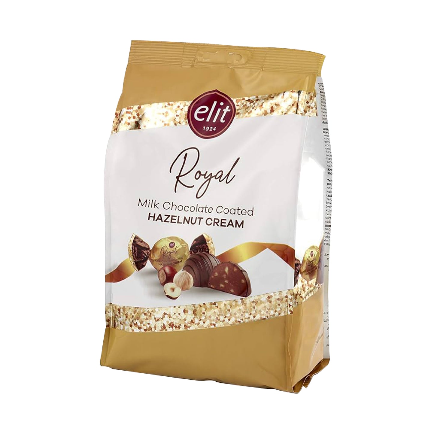 ELIT Royal Candies Milk Chocolate filled with Hazelnut Cream (500g)