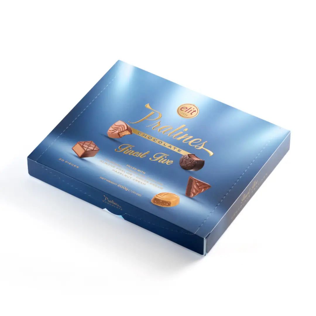ELIT Finest Five Praline Chocolate Box (200g) - 20 pieces per box