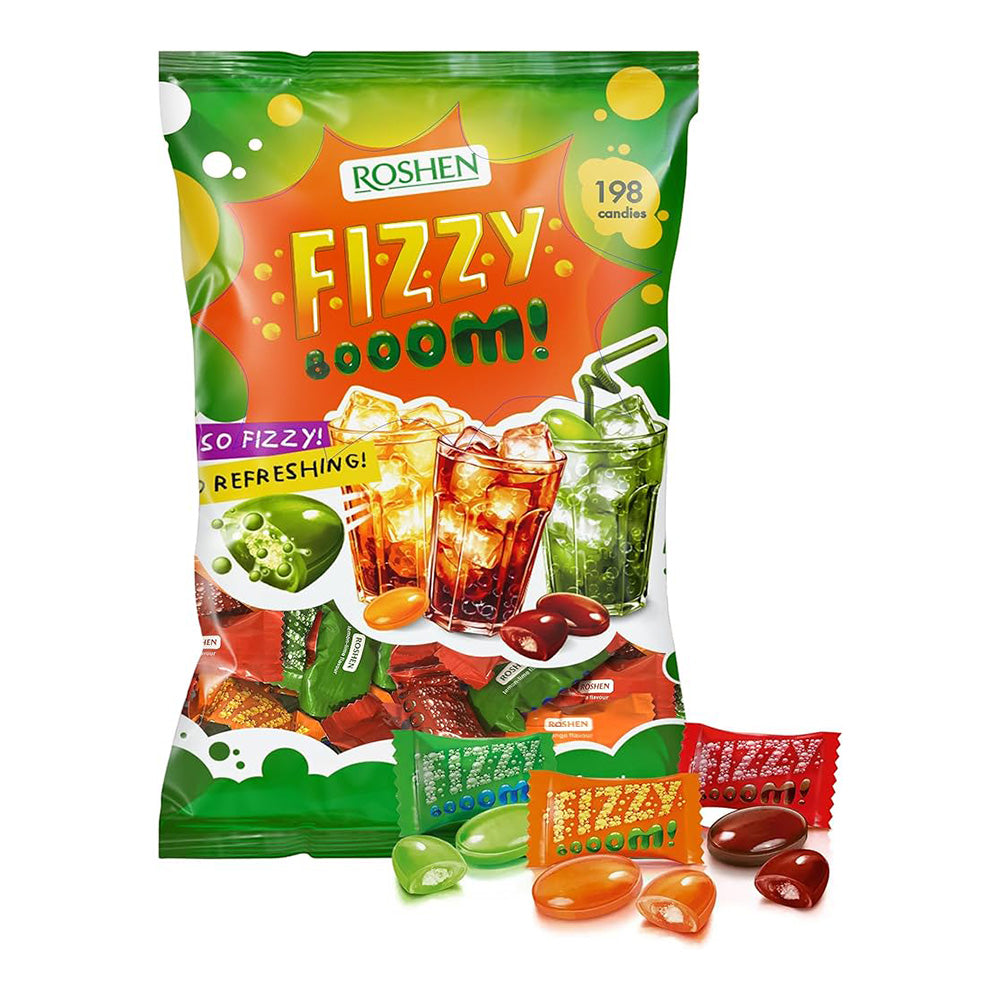 Roshen Fizzy Boom Candies (1kg)