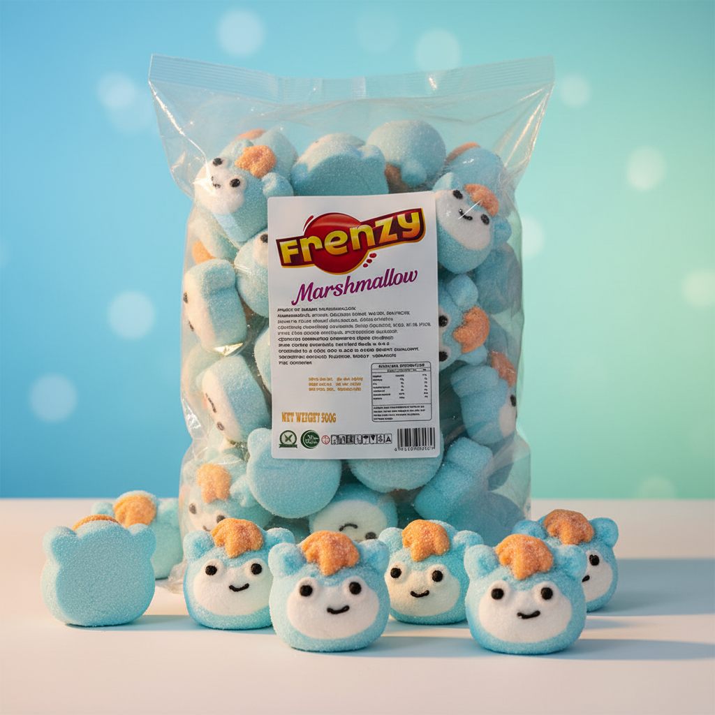 Frenzy Blue Monkey Marshmallow Product Photo
