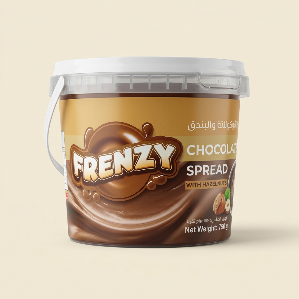 Frenzy chocolate with hazelnut 750g