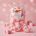 Frenzy Marshmallow Product Photo with Bag