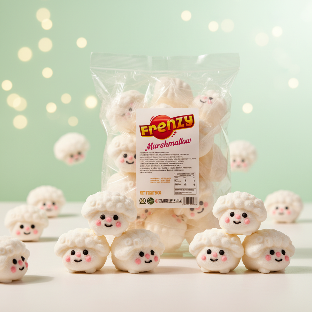 Frenzy Sheep Marshmallow Product Photo