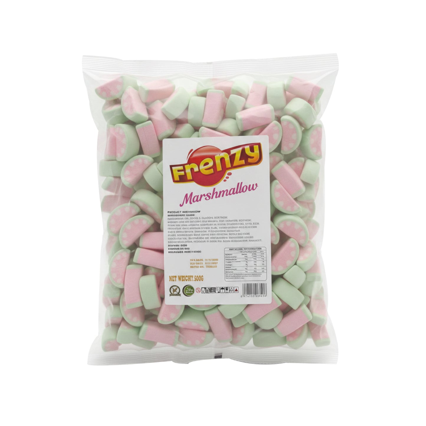 FRENZY Marshmallow Watermelon Slices