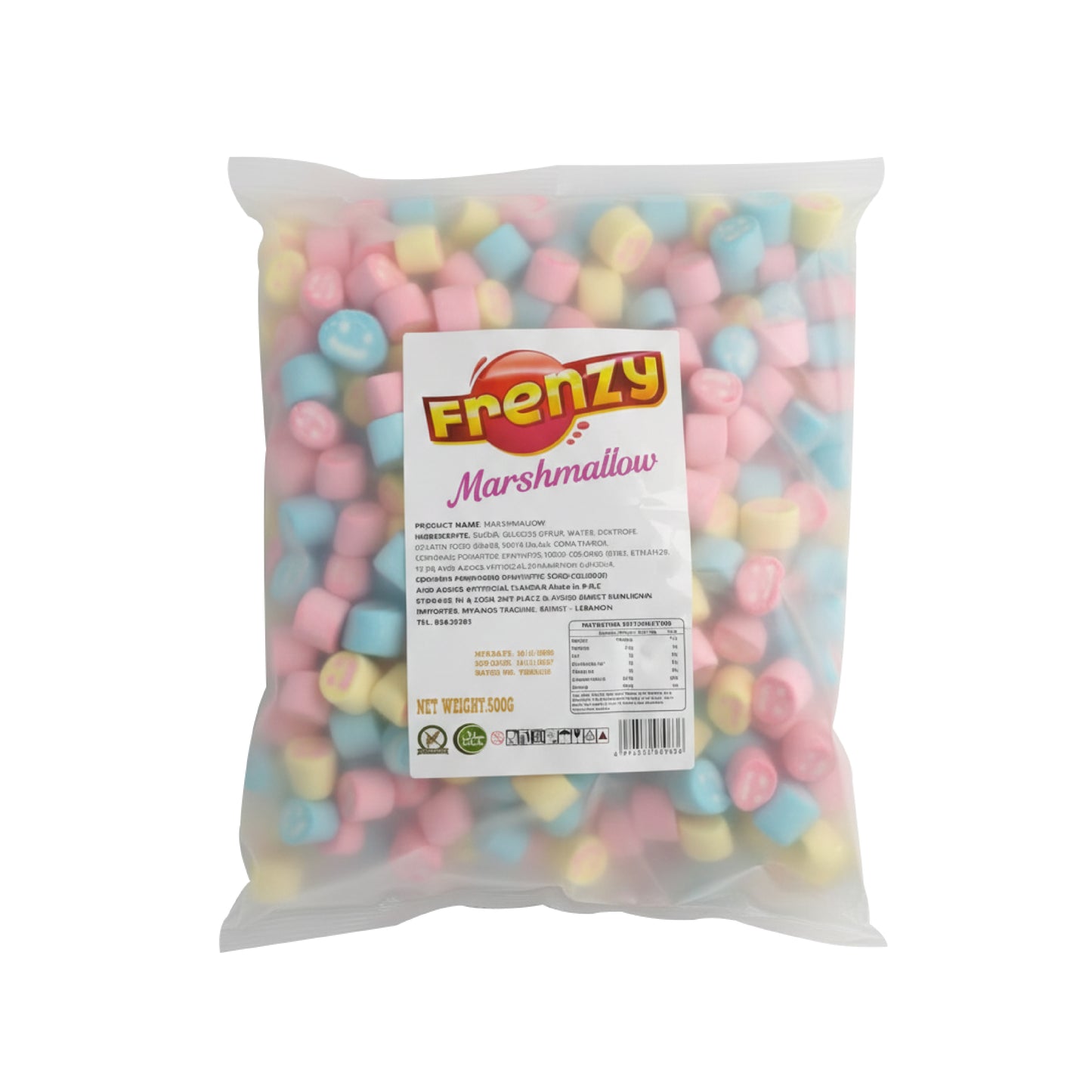 FRENZY Marshmallow Smiley Face