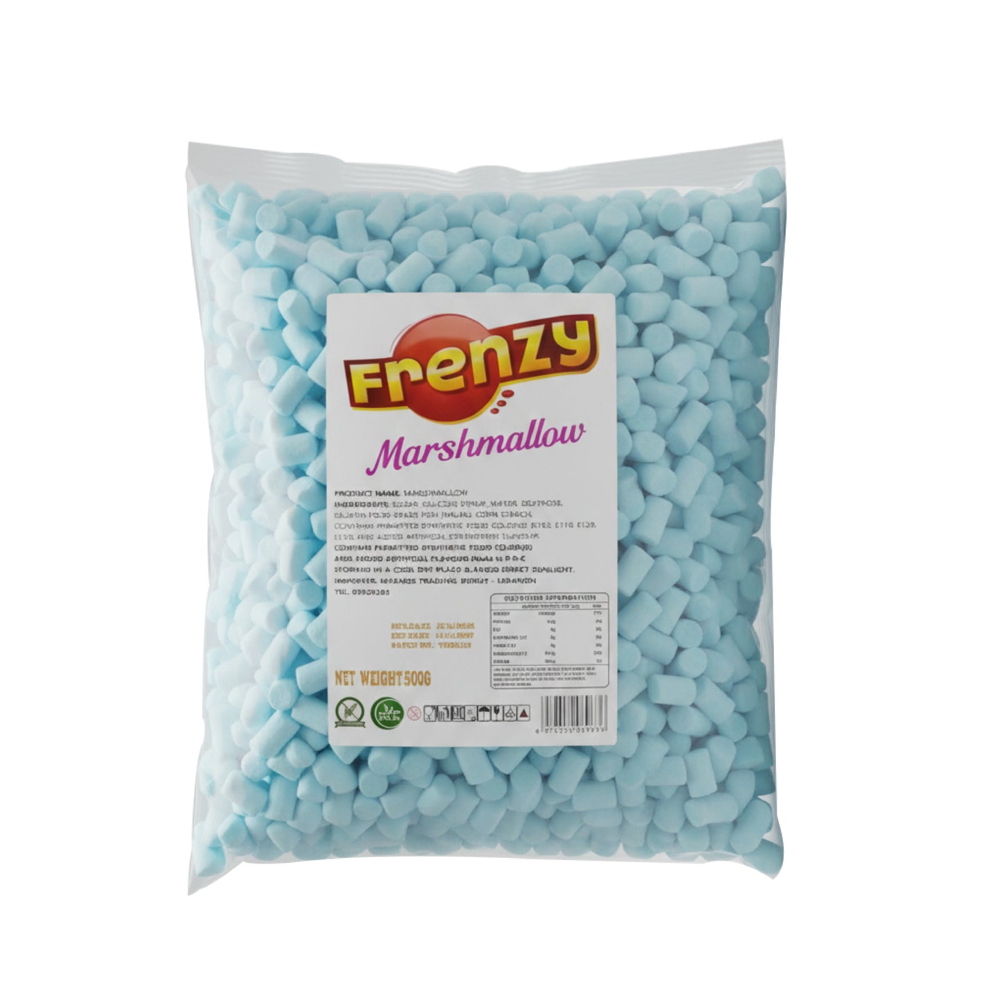 FRENZY Marshmallow Blue Minis