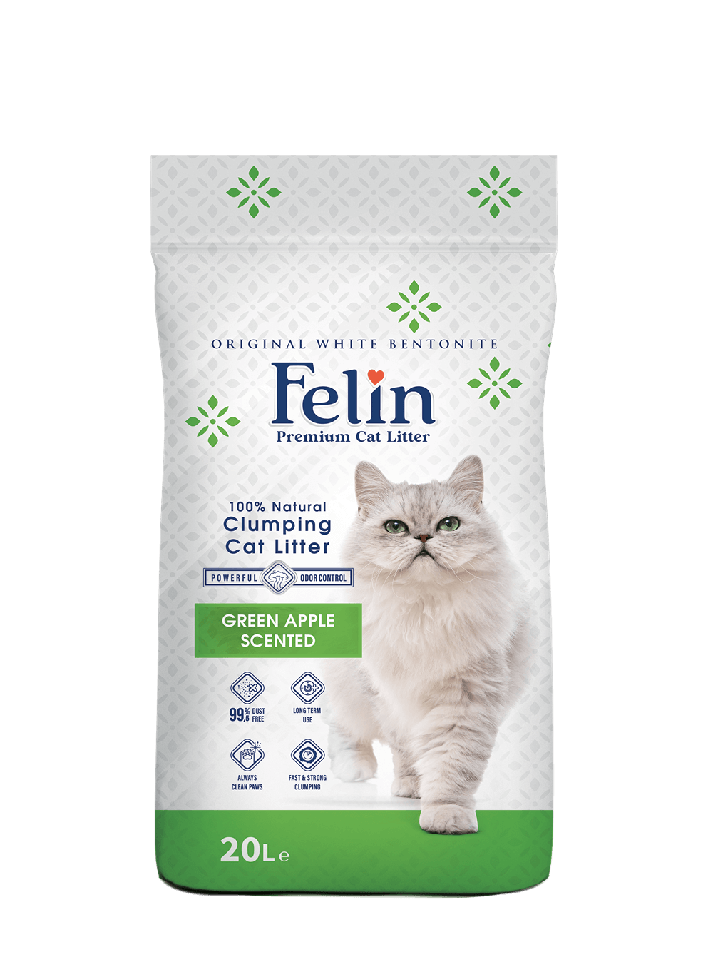 FELIN Premium Cat Litter 100% Natural