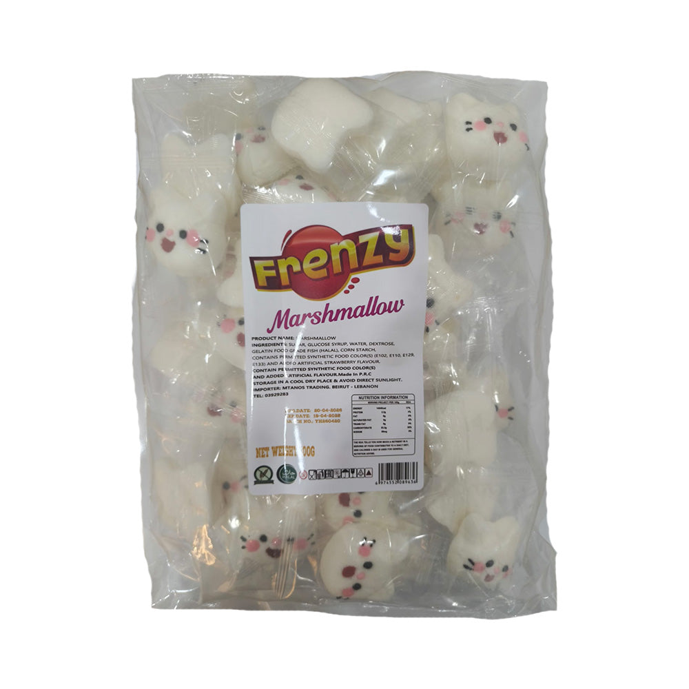 FRENZY 3D Marshmallow in different Shapes (500g)