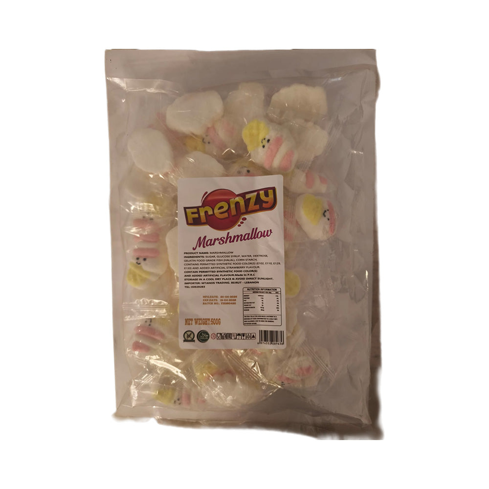 FRENZY 3D Marshmallow in different Shapes (500g)