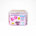 VIDAL Jelly: filled Shiny heart in pink color - 150 Pieces per box
