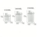 Pet Food Storage Container - Large Capacity with Measuring Lid & Carry Handle