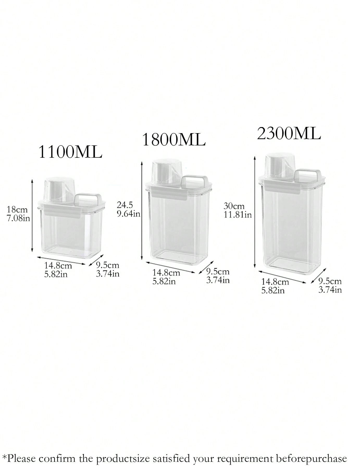 Pet Food Storage Container - Large Capacity with Measuring Lid & Carry Handle