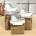 Pet Food Storage Container - Large Capacity with Measuring Lid & Carry Handle
