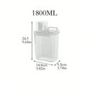 Pet Food Storage Container - Large Capacity with Measuring Lid & Carry Handle