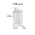 Pet Food Storage Container - Large Capacity with Measuring Lid & Carry Handle
