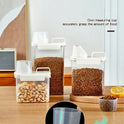 Pet Food Storage Container - Large Capacity with Measuring Lid & Carry Handle
