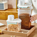 Pet Food Storage Container - Large Capacity with Measuring Lid & Carry Handle