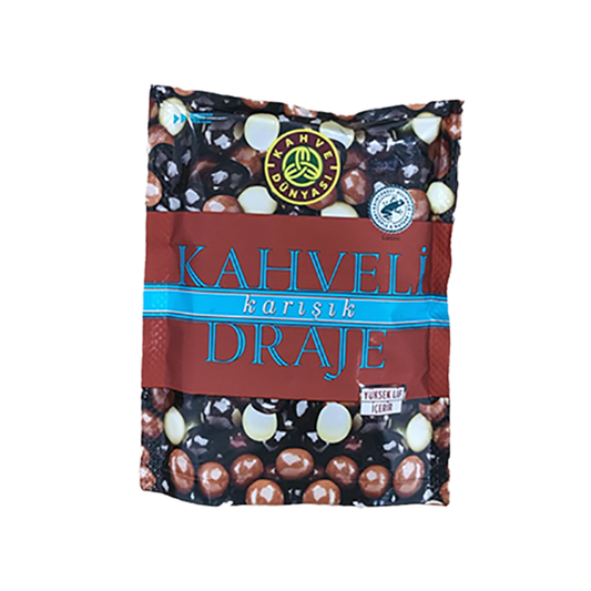 Kahva Dunyasi Kahvelli karisik Draje 60grs*12pcs