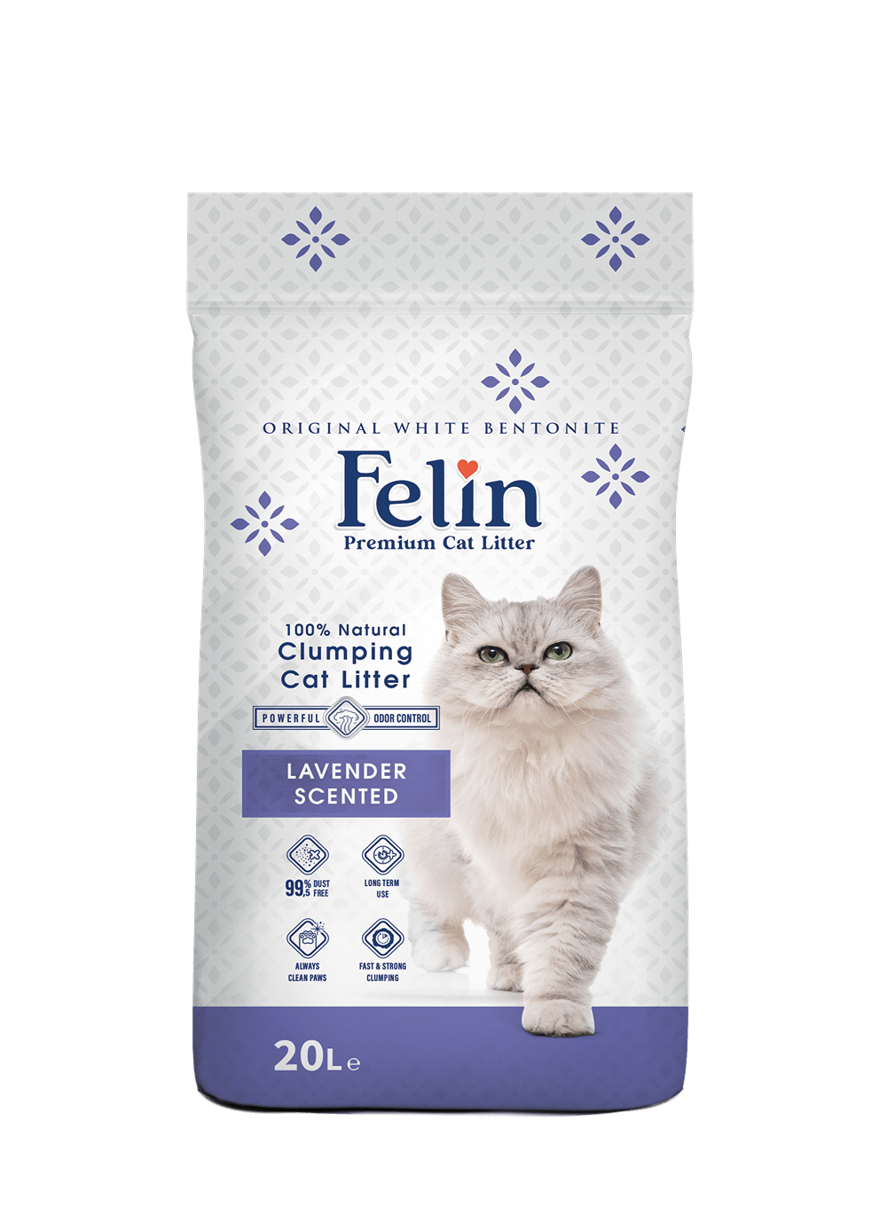 FELIN Premium Cat Litter 100% Natural