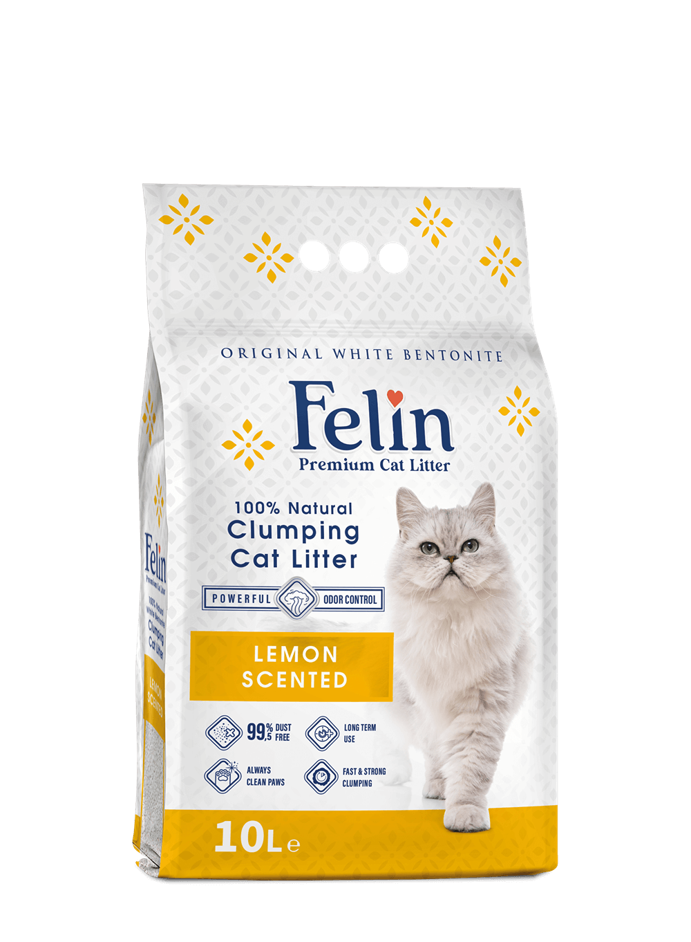 FELIN Premium Cat Litter 100% Natural