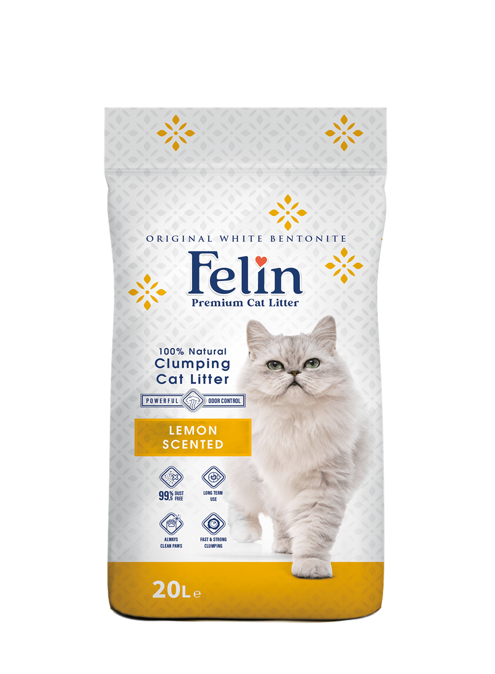 FELIN Premium Cat Litter 100% Natural