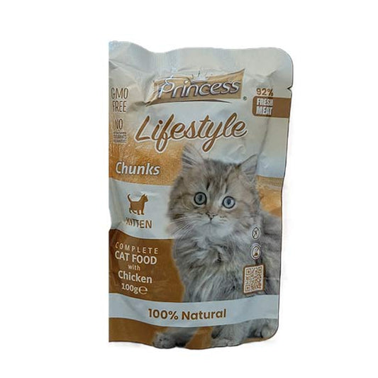 Lifestyle kitten pate  chicken 100grs*24pcs