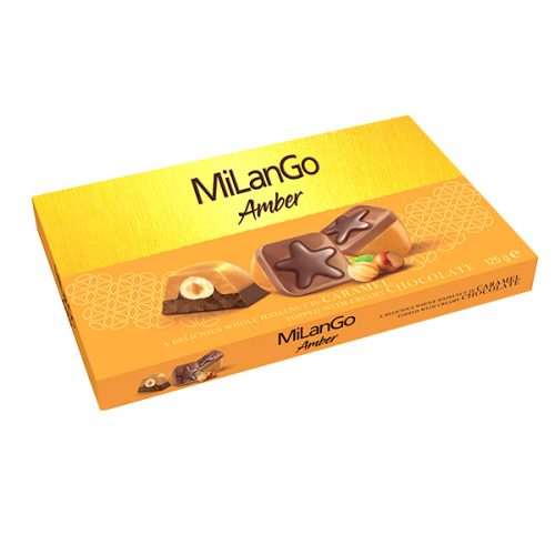 MilanGo Hazelnick Caramel & Hazelnut Chocolate Candies (125g)