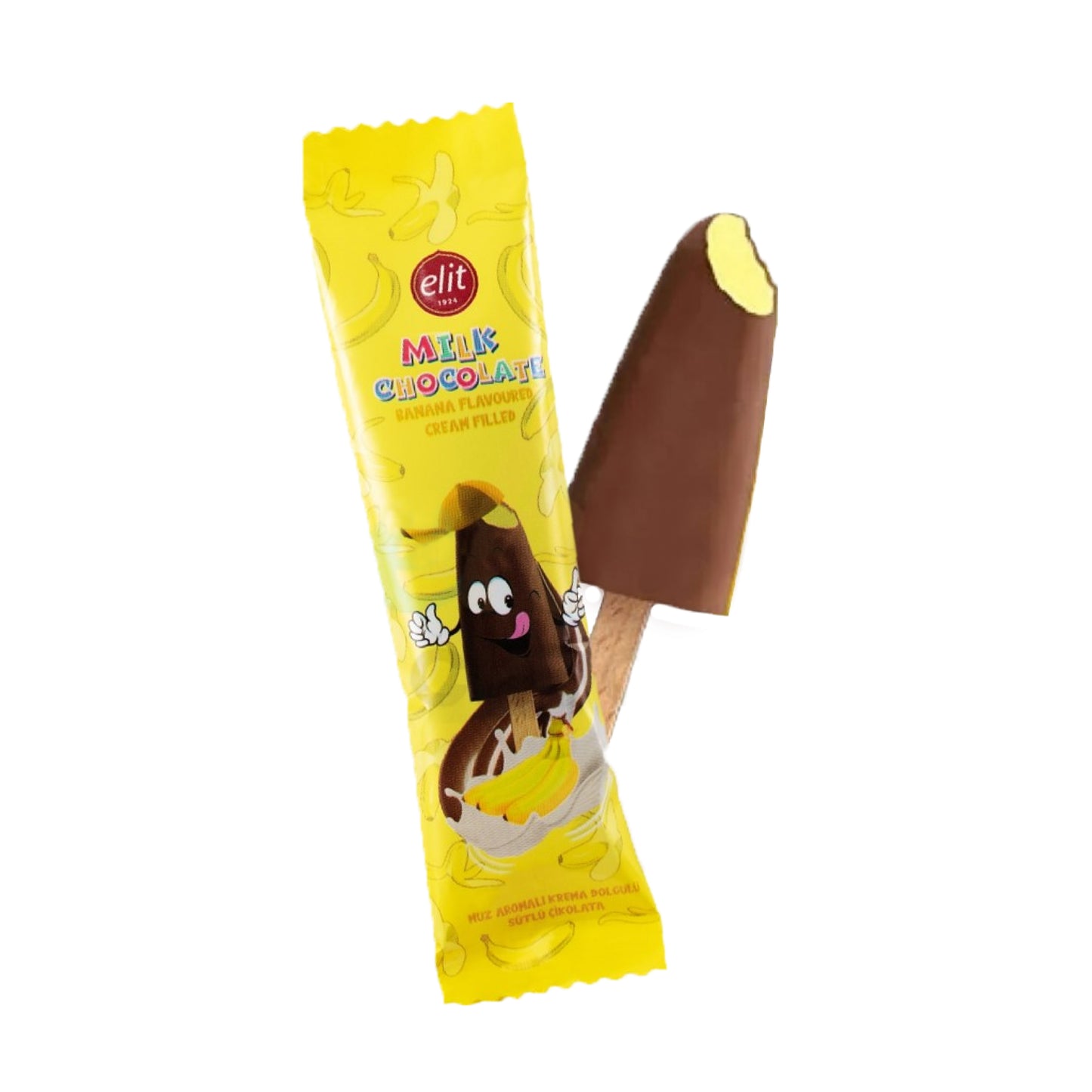 ELIT Milk Chocolate Banana Filled Stick