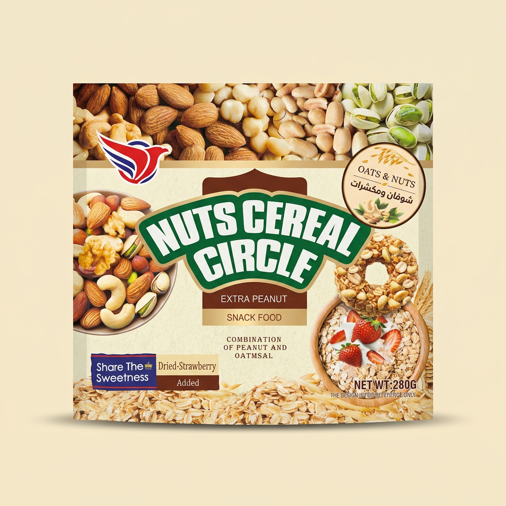 Nuts Cereal Circle bag