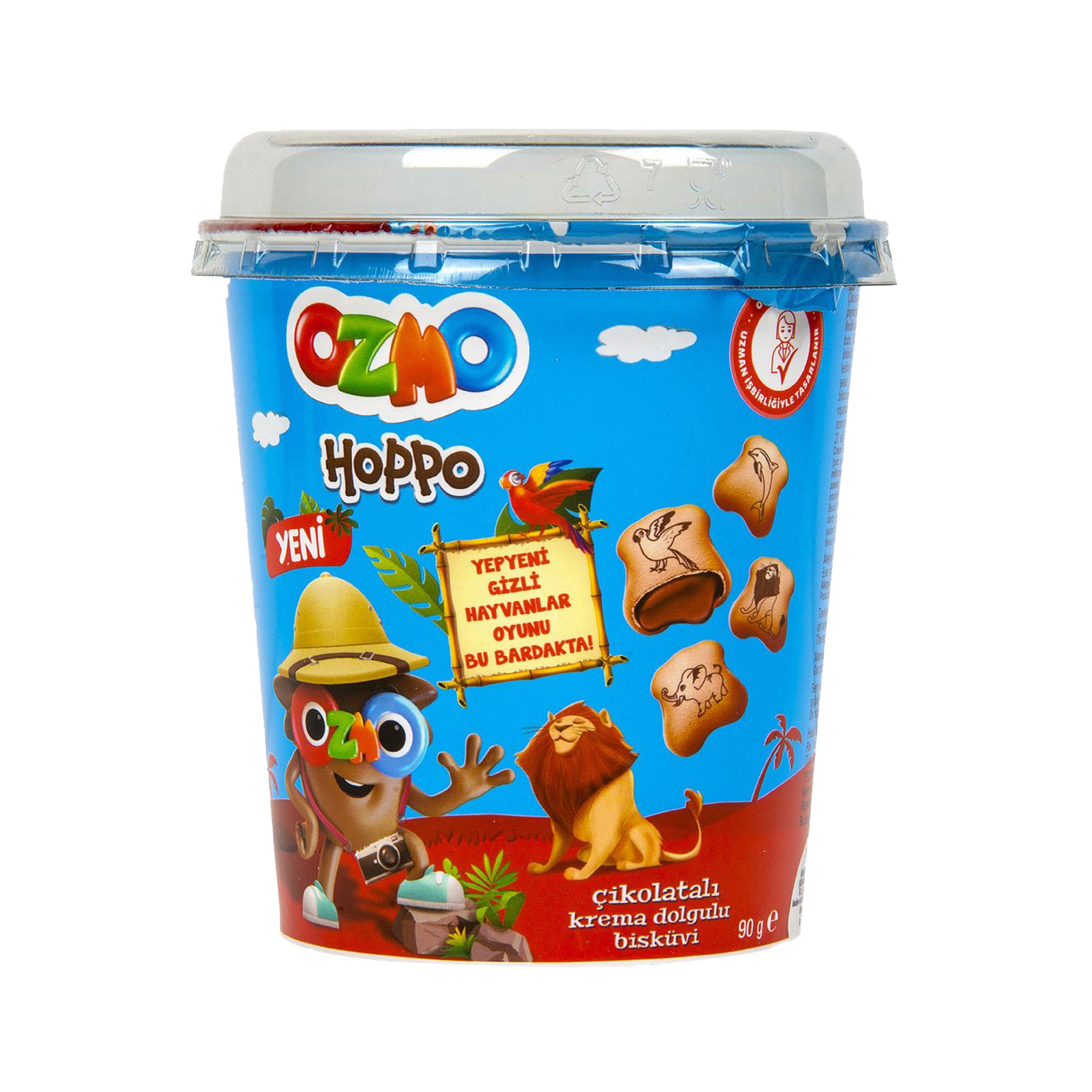 OZMO Hoppo biscuits with chocolate cream (90g)