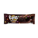 PAPITA Brownie: coated chocolate cake with cream filling and colorful candies (40g) - 24 Pieces per box